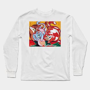 'Kitties at Play' Long Sleeve T-Shirt